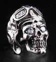 Aviator WW2 Skull Ring Aviator WW2 Skull Ring
