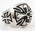 Biker Kreuz Ring