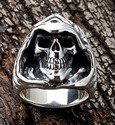 Grim Reaper Skull Ring