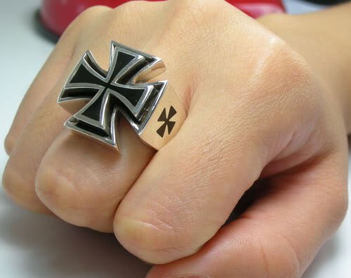 Iron Cross Ring - Click Image to Close