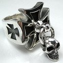 Iron Cross Skull Ring Iron Cross Skull Ring