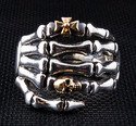 Bone Hand Gothic Ring