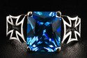 Iron Cross Sapphire Ring Iron Cross Sapphire Ring