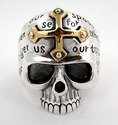 Cross Skull Ring